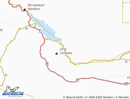 Mappa MICHELIN Cacheuta - ViaMichelin
