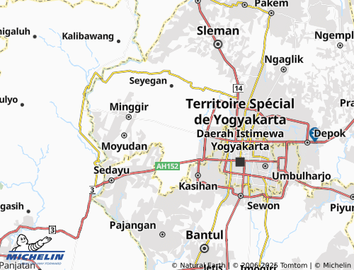 MICHELIN-Landkarte Sidokarto - ViaMichelin