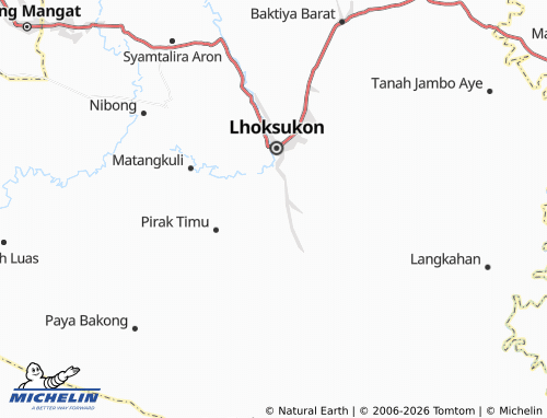 MICHELIN MNS Tuha map - ViaMichelin