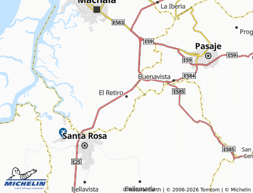 MICHELIN El Retiro map - ViaMichelin