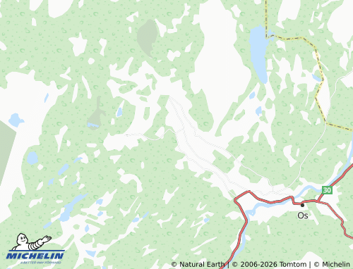 Mapa MICHELIN Dalsbygda - ViaMichelin