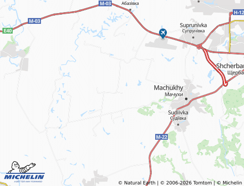 Mappa MICHELIN Pidlepychi - ViaMichelin