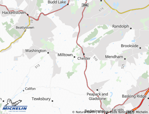 Mapa MICHELIN Milltown - ViaMichelin