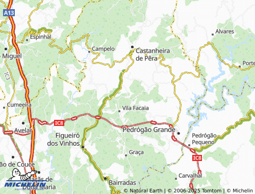 Mappa MICHELIN Sarzeda do Vasco - ViaMichelin