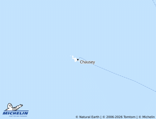 MICHELIN Chausey map - ViaMichelin