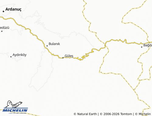 Mappa MICHELIN Geçitli - ViaMichelin