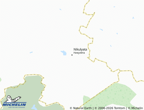 MICHELIN-Landkarte Nikulyata - ViaMichelin
