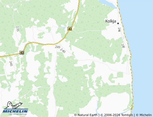 Mappa MICHELIN Koosalaane - ViaMichelin