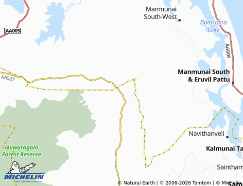 Mappa MICHELIN Piyangala - ViaMichelin