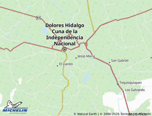 Mappa MICHELIN Jesús María - ViaMichelin