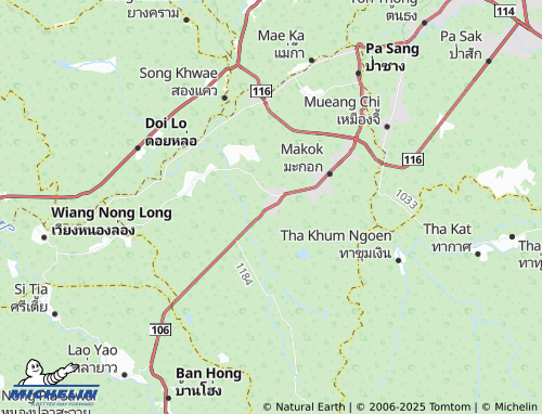 MICHELIN Nakhon Chedi map - ViaMichelin