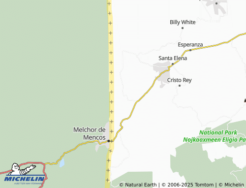 MICHELIN Calla Creek map - ViaMichelin