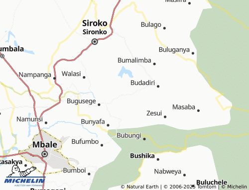 MICHELIN Buyobo map - ViaMichelin