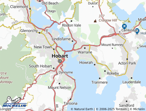 MICHELIN Rosny map - ViaMichelin