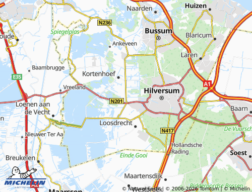 Kaart MICHELIN 's-Graveland - ViaMichelin