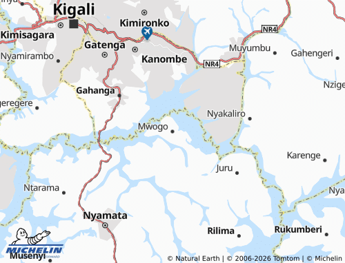 Mappa MICHELIN Mwogo - ViaMichelin