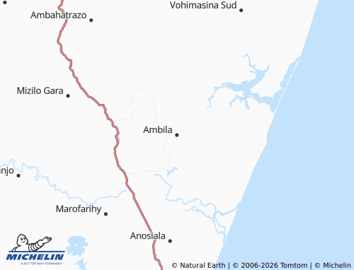 Mappa MICHELIN Ambila - ViaMichelin