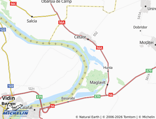 Mappa MICHELIN Koshava - ViaMichelin