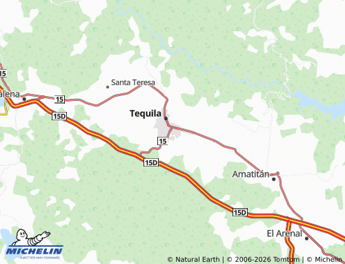 MICHELIN Lomas del Paraíso map - ViaMichelin