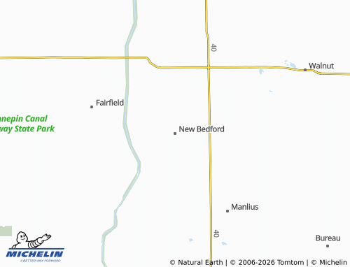Mappa MICHELIN New Bedford - ViaMichelin