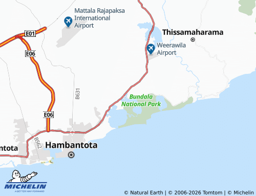 Mapa MICHELIN Weligatta - ViaMichelin