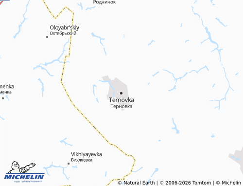 MICHELIN-Landkarte Ternovka - ViaMichelin