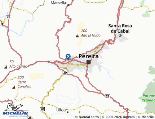 Carte MICHELIN Colinas del Triunfo - ViaMichelin