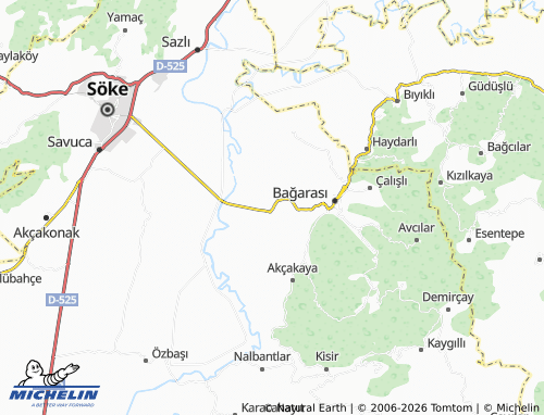 MICHELIN Burunköy map - ViaMichelin