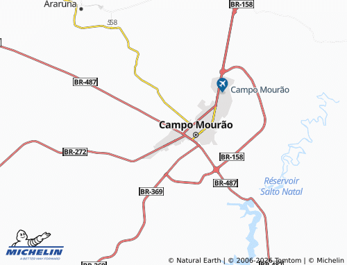 MICHELIN Vila Cândida map - ViaMichelin