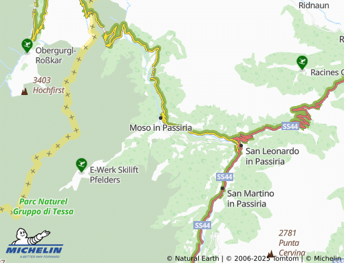 MICHELIN-Landkarte Platt - ViaMichelin