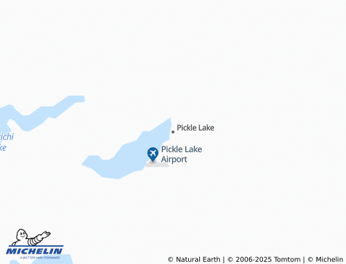 MICHELIN Pickle Lake map - ViaMichelin