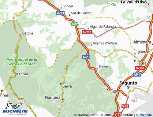 Kaart MICHELIN El Tochar - ViaMichelin