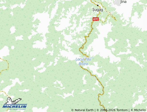 Mappa MICHELIN Tău Bistra - ViaMichelin