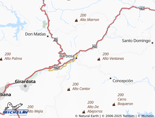MICHELIN Centro map - ViaMichelin