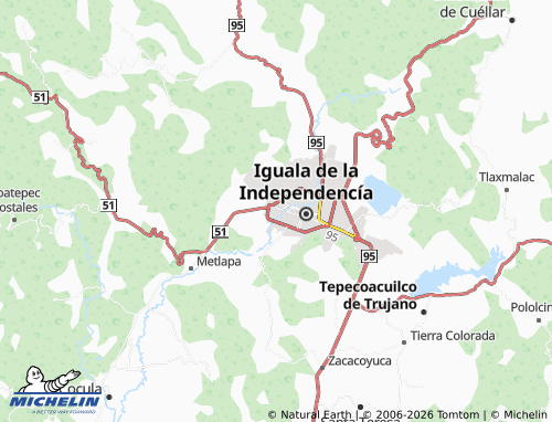 Mappa MICHELIN La y Griega - ViaMichelin