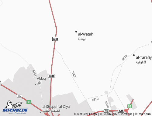 MICHELIN-Landkarte al-Rayhan - ViaMichelin