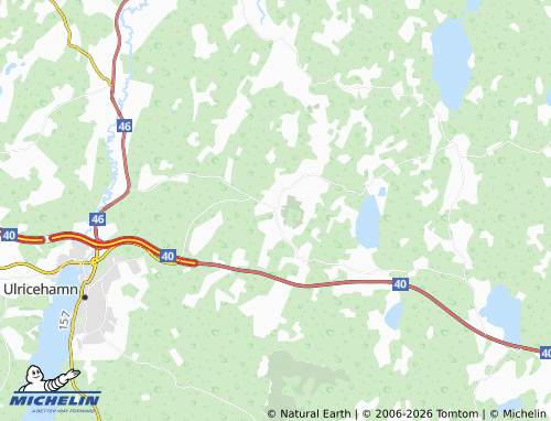 MICHELIN-Landkarte Hössna - ViaMichelin