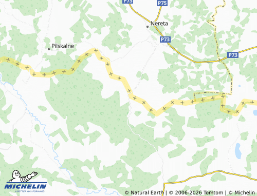 Mapa MICHELIN Suvainiškis - ViaMichelin