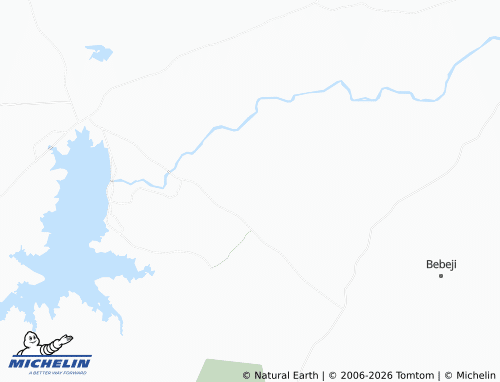 MICHELIN Damba map - ViaMichelin