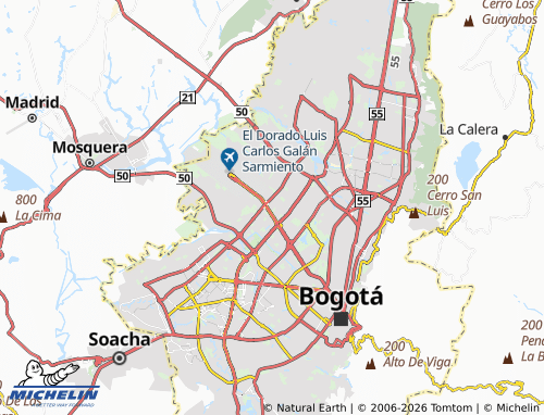 Mapa MICHELIN San Ignacio - ViaMichelin