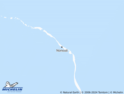 MICHELIN Nonouti map - ViaMichelin