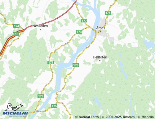 MICHELIN Bodung map - ViaMichelin