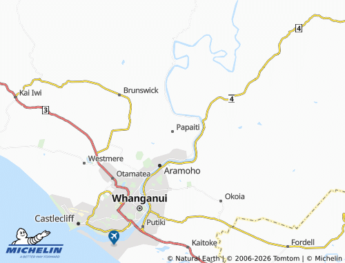 Mapa MICHELIN Papaiti - ViaMichelin