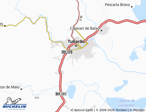 MICHELIN Monte Castelo map - ViaMichelin