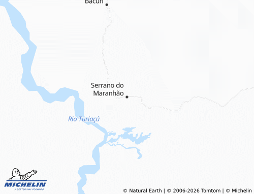 Mapa MICHELIN Serrano do Maranhão - ViaMichelin