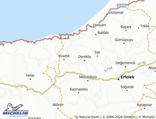 MICHELIN Hacılar map - ViaMichelin