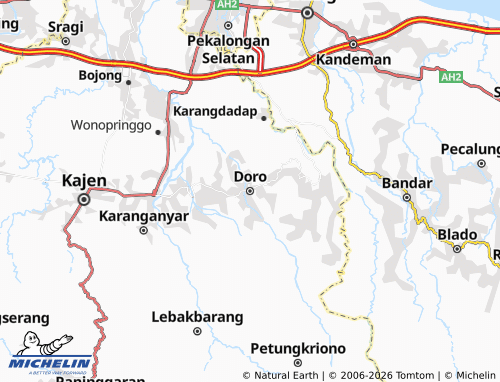 MICHELIN-Landkarte Doro - ViaMichelin