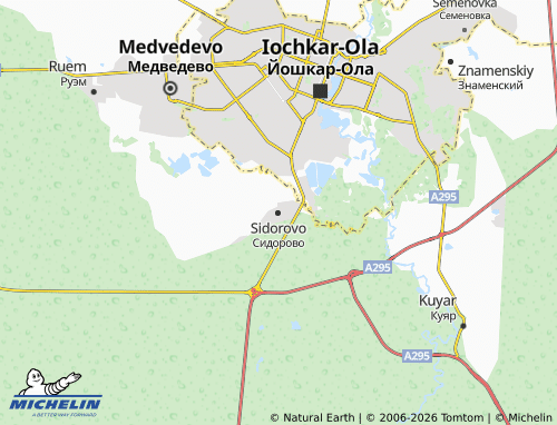 MICHELIN-Landkarte Sidorovo - ViaMichelin