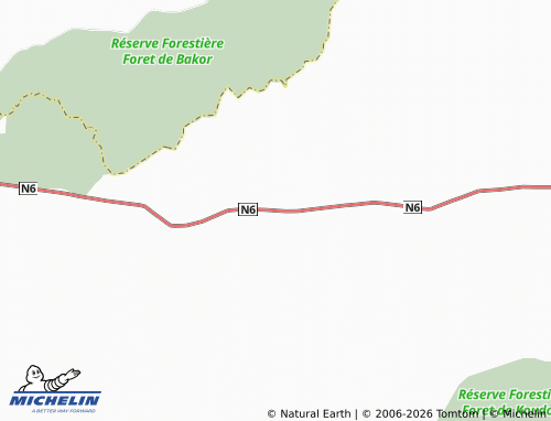 Mapa MICHELIN Temkilam Ilo - ViaMichelin
