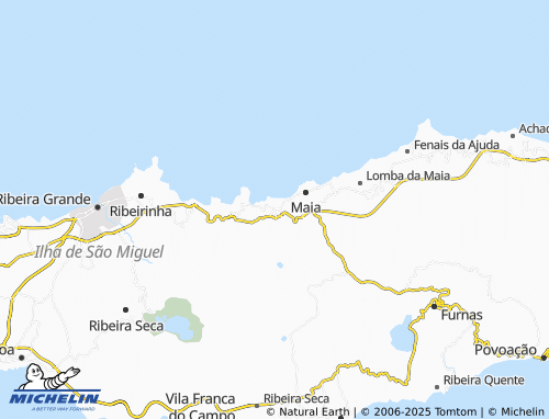 MICHELIN São Brás map - ViaMichelin